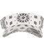 Visière Motif/style Cachemire Blanc Flexfit-3