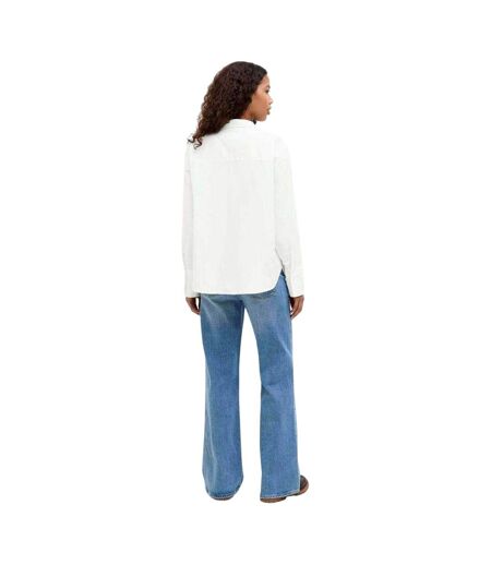 Chemise Manches Longues Femme Blanc De Blanc JJXX