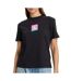 T-Shirt noir femme calvin klein jeans classic boxed-1