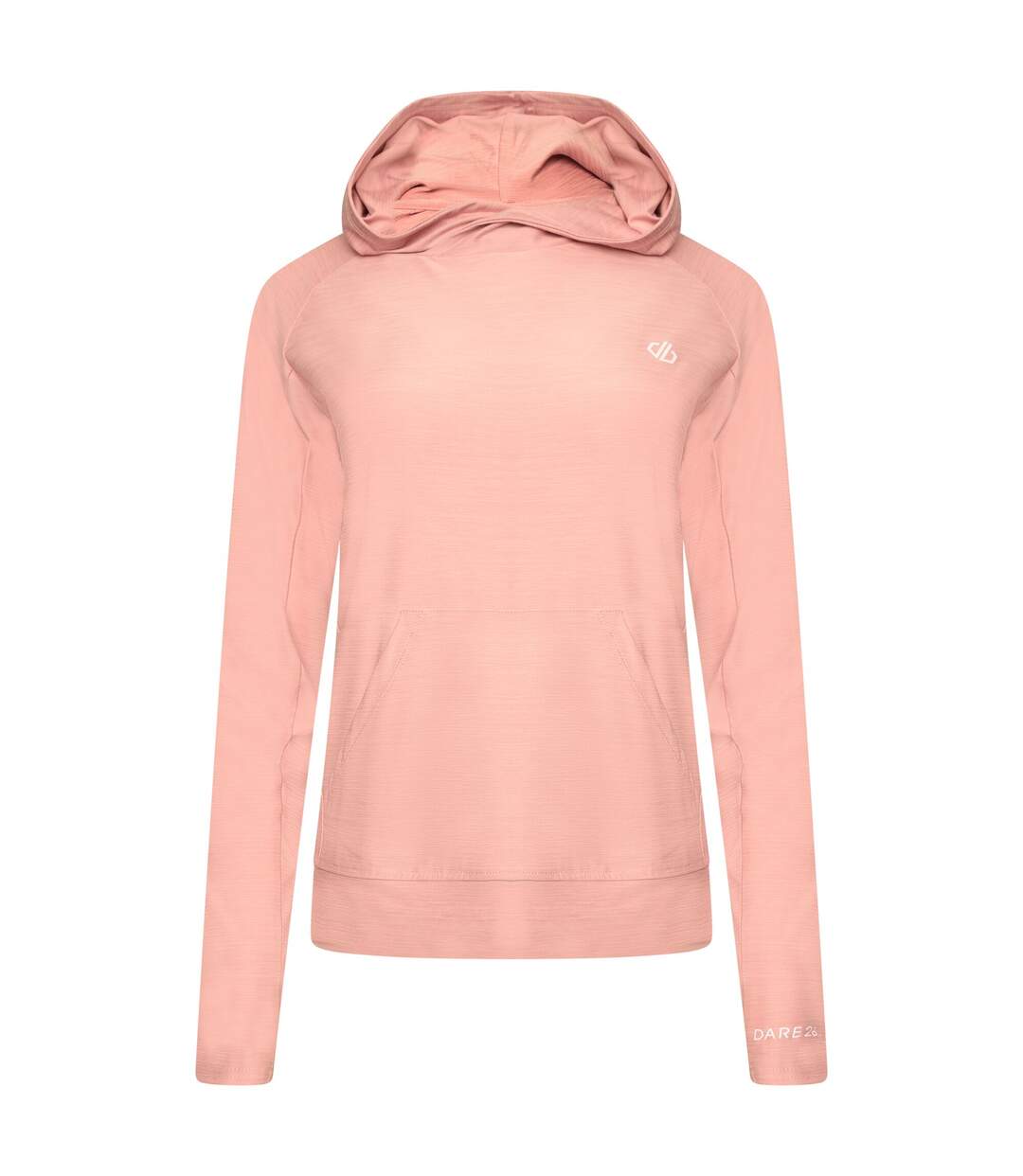 Sweat À Capuche Sprint City Femme Rose Pâle Dare 2b-2