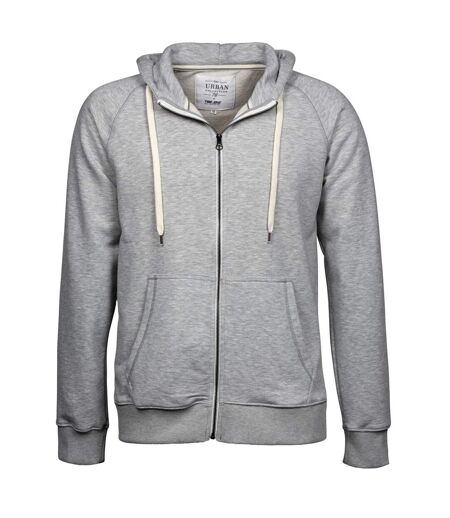 Tee Jays - Sweatshirt à capuche et fermeture zippée - Homme (Gris) - UTBC3315