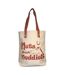 Moorland Rider Horsey Girl Shopper Bag (Brick) (15 x 16 x 4 inches)