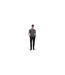 Mens Tchup Logo Oversized T-shirt Grey Boss-1