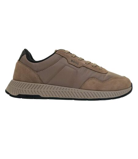 Baskets Titanium Runn Sdnypa Homme Beige Foncé Boss