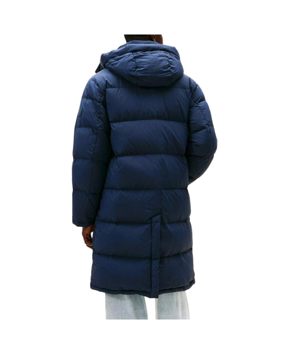 Doudoune marine homme tommy hilfiger tjm hooded down maxi-2
