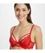 Soutien-gorge à armatures rouge Sophia