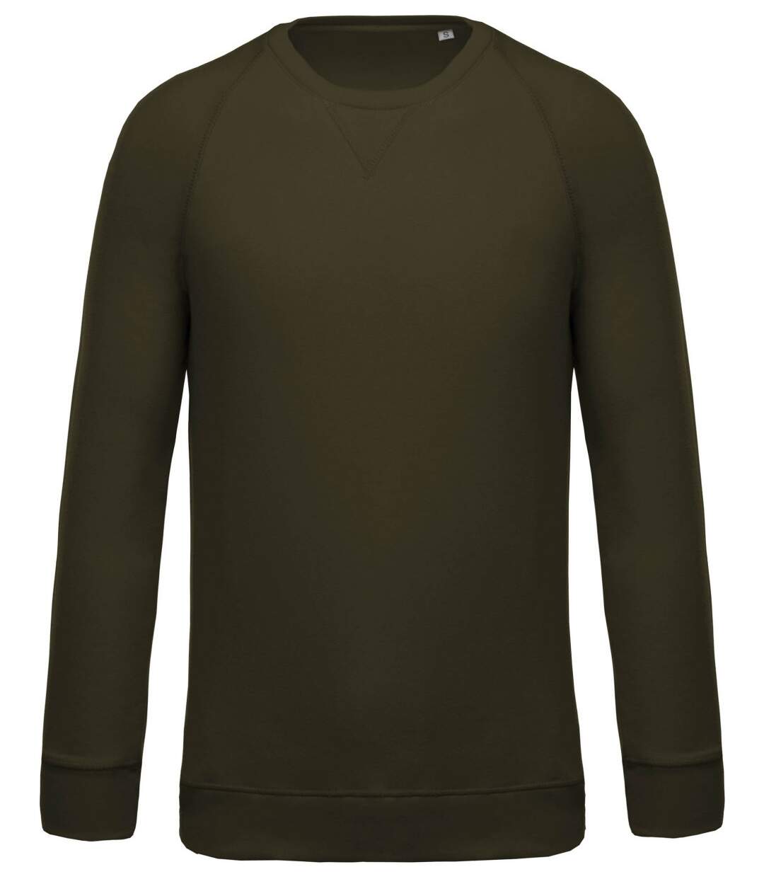 Sweat shirt coton bio - Homme - K480 - vert mousse