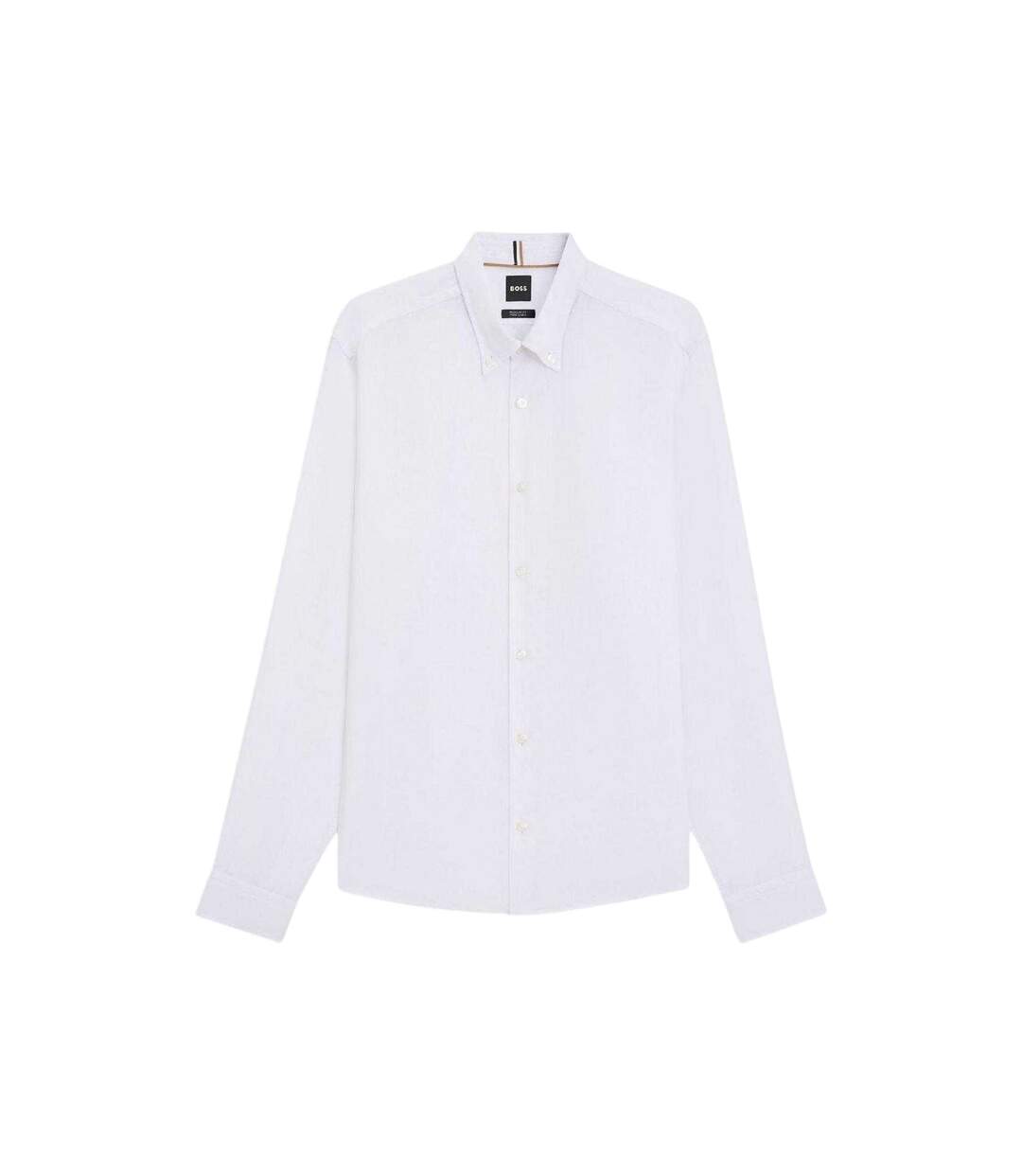 Chemise Manches Longues Liam Homme Blanc Boss-2