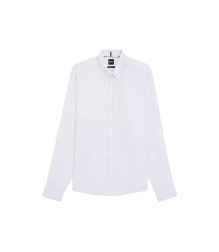 Chemise Manches Longues Liam Homme Blanc Boss