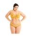 Soutien-gorge grand maintien moutarde Ananas