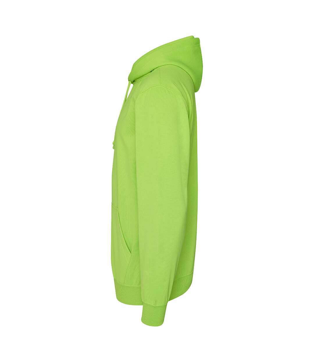 Sweatshirt à capuche adulte unisexe vert électrique Awdis