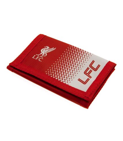 Liverpool FC Touch Fastening Fade Design Nylon Wallet (Red/White) (One Size) - UTTA3440