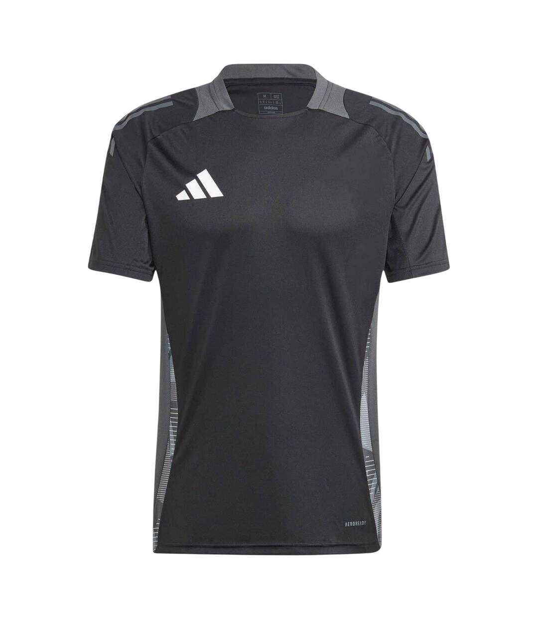 T-shirt Entraînement Tiro Competition Homme Noir Gris Adidas-1