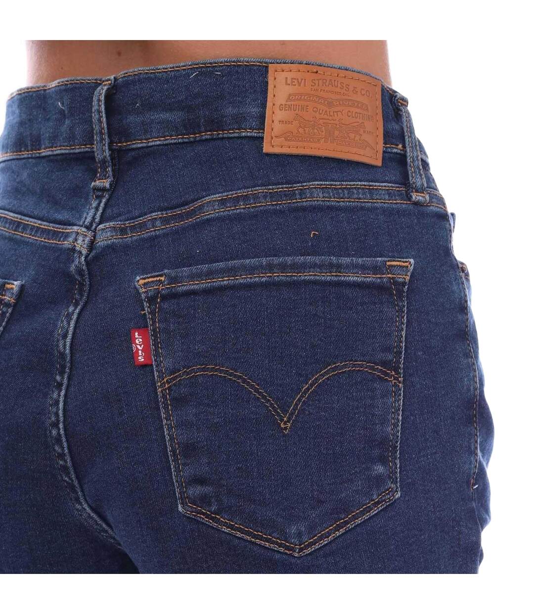 Jean Femme Bleu Denim Levis-3