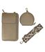 Ladies Faux Leather Wallet With Strap & Coin Purse Multi Compartment Design-2