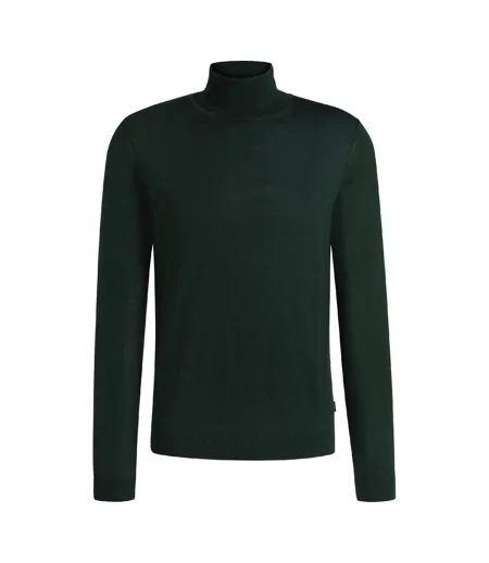 Pull Musso-p Homme Vert Sombre Boss