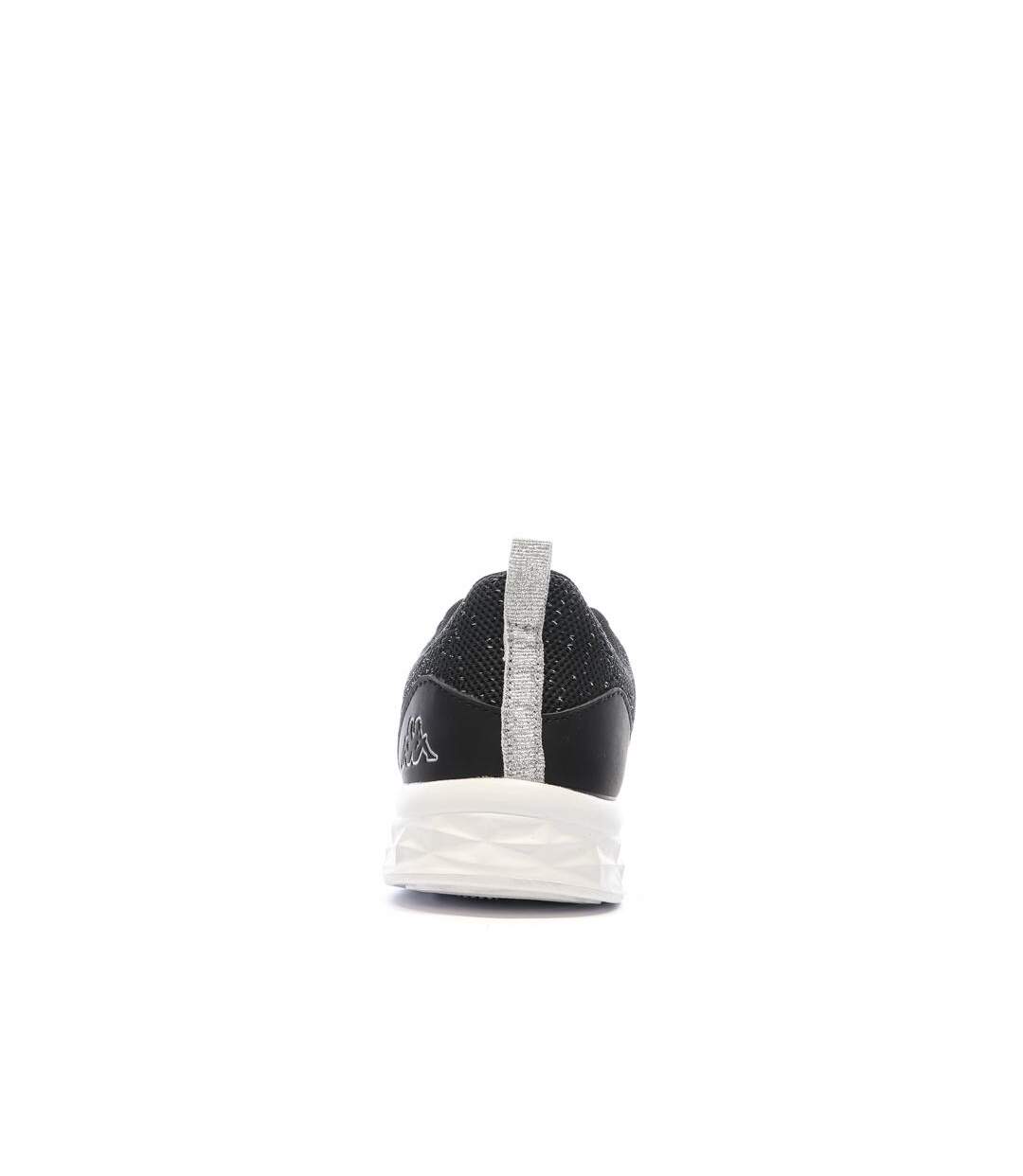 Baskets noires femme kappa rostie-3