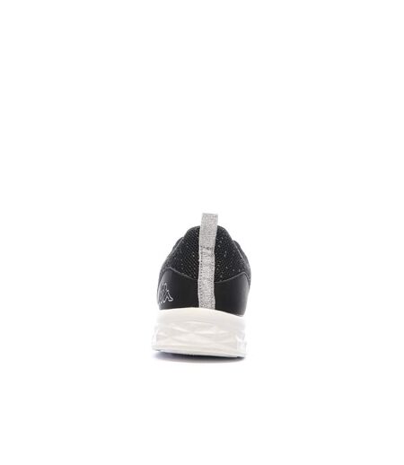 Baskets noires femme kappa rostie