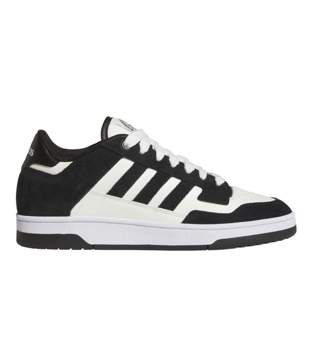 Baskets Rapid Court Homme Blanc Noir Adidas-4