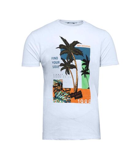 T-shirt bleu clair homme best mountain 1017 - m