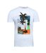 T-shirt bleu clair homme best mountain 1017 - m-1