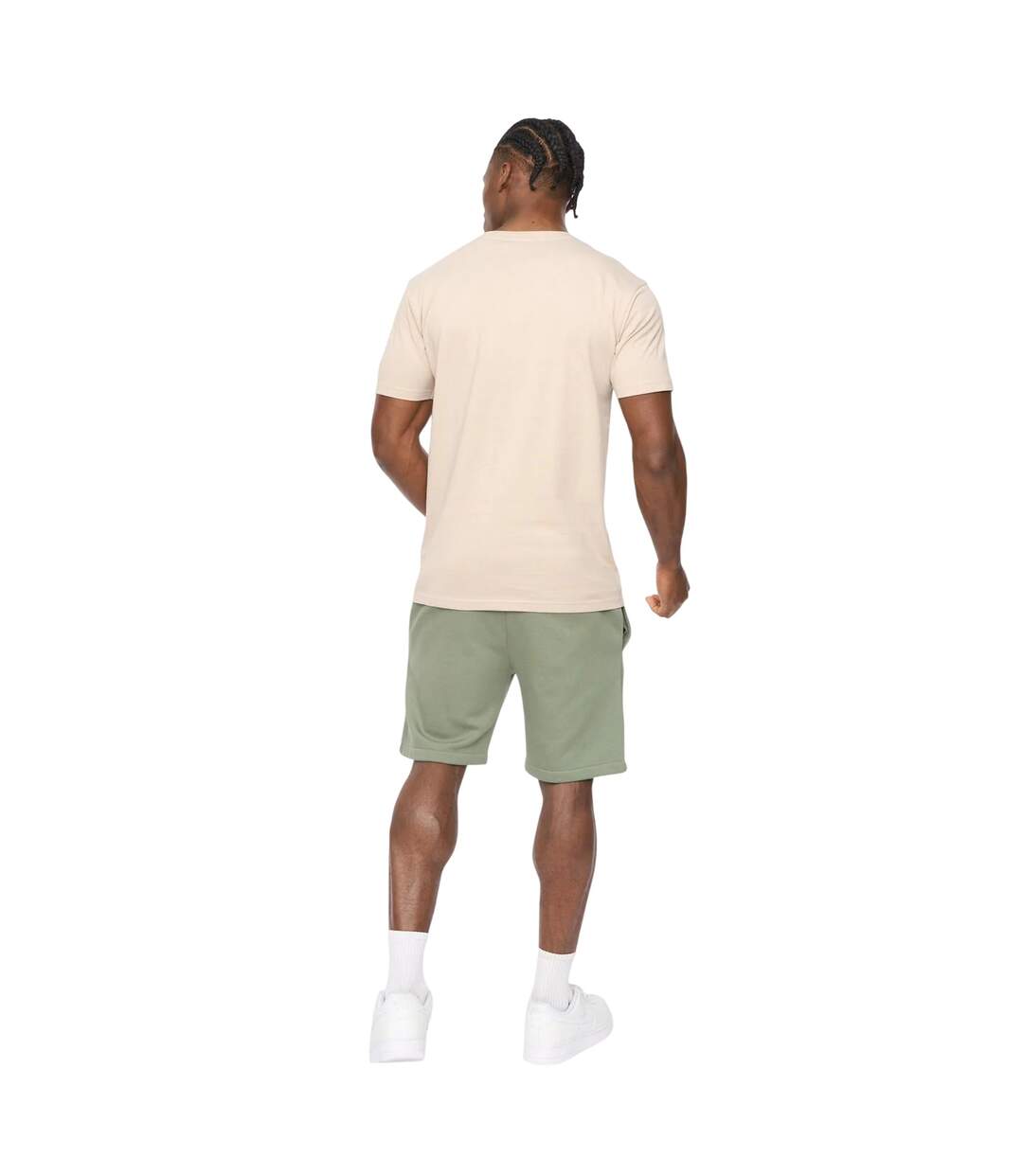 T-shirt Bardon Homme Gris Pâle Crosshatch-2