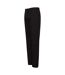 Womens/ladies stretch chinos black Henbury