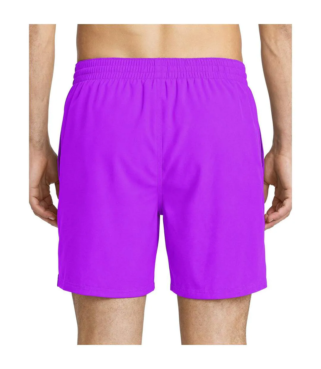 Mens Embroidered Logo Regular Swim Shorts Bright Violet Nike-3