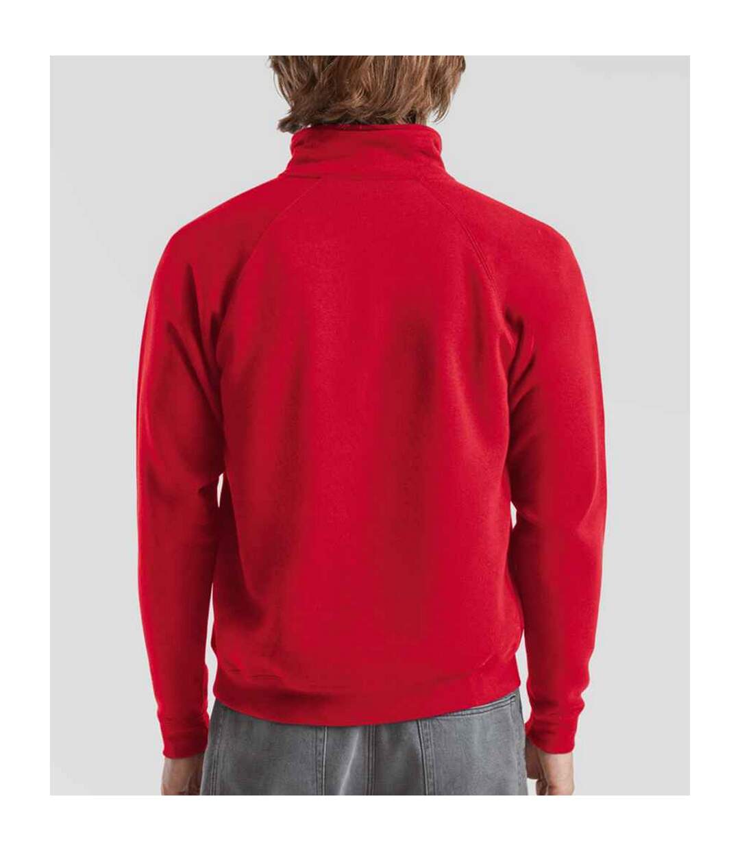 Sweat premium homme rouge Fruit of the Loom