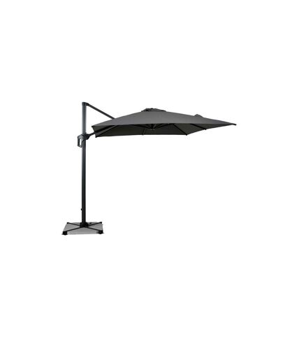 Parasol Déporté Rotatif Grimaud 258cm Gris Foncé