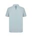 Mens Polyester Golf Polo Shirt Grey Slazenger-2