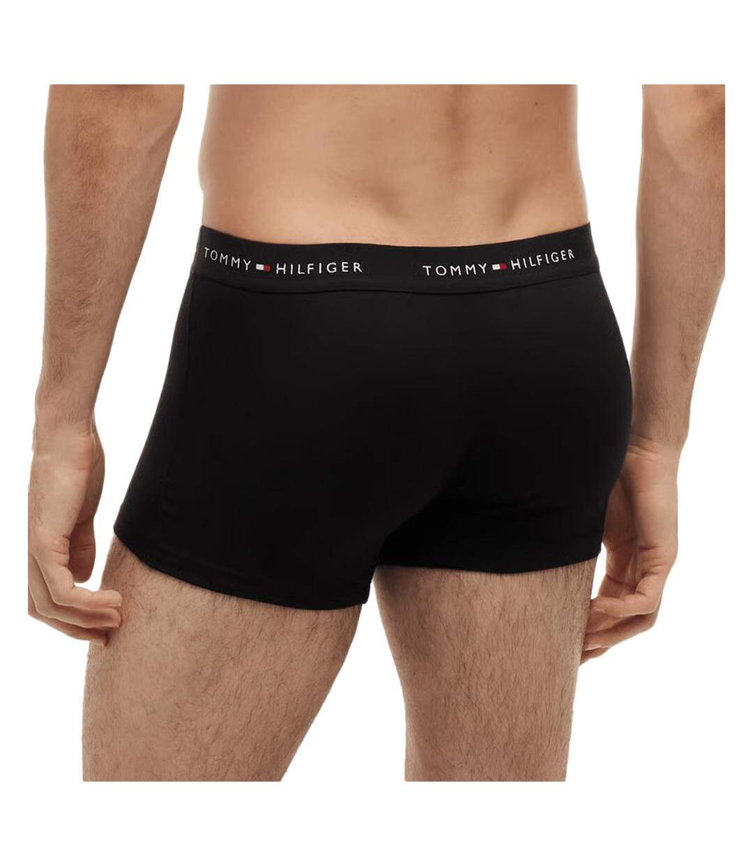 x3 boxers noir/blanc homme tommy hilfiger trunk-3