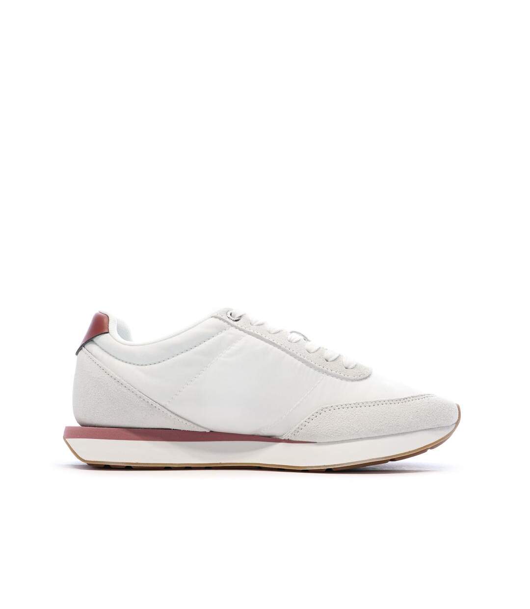 Baskets blanc/rouge femme calvin klein jeans retro-2