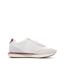 Baskets blanc/rouge femme calvin klein jeans retro-2