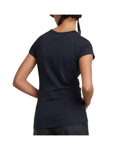 T-shirt marine femme g-star raw large logo - l