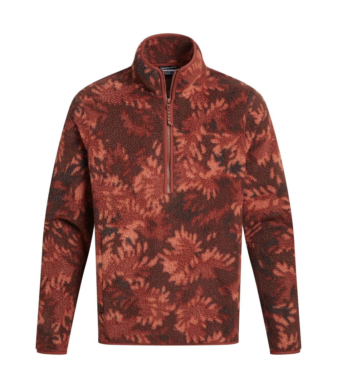 Haut Polaire Motif/style Feuille Tatton Homme Jaspe Rouge Craghoppers-2