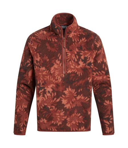 Haut Polaire Motif/style Feuille Tatton Homme Jaspe Rouge Craghoppers