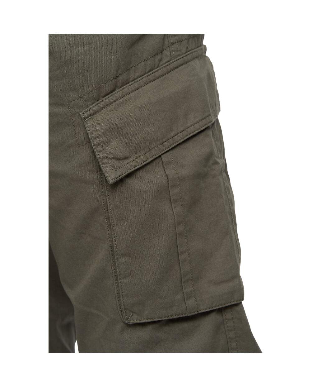 Pantalon cargo sidemoore homme vert sombre Crosshatch