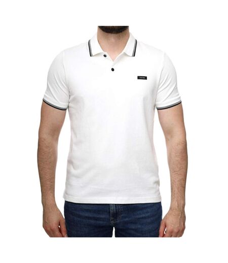 Polo Blanc Homme Calvin Klein Jeans K10K112944 - L