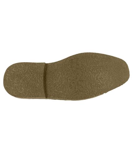 Roamers Mens Real Suede Classic Desert Boots (Sand) - UTDF116