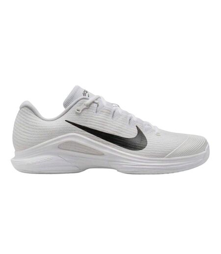 Mens Logo Low Cut Tennis Shoes White Black Nike