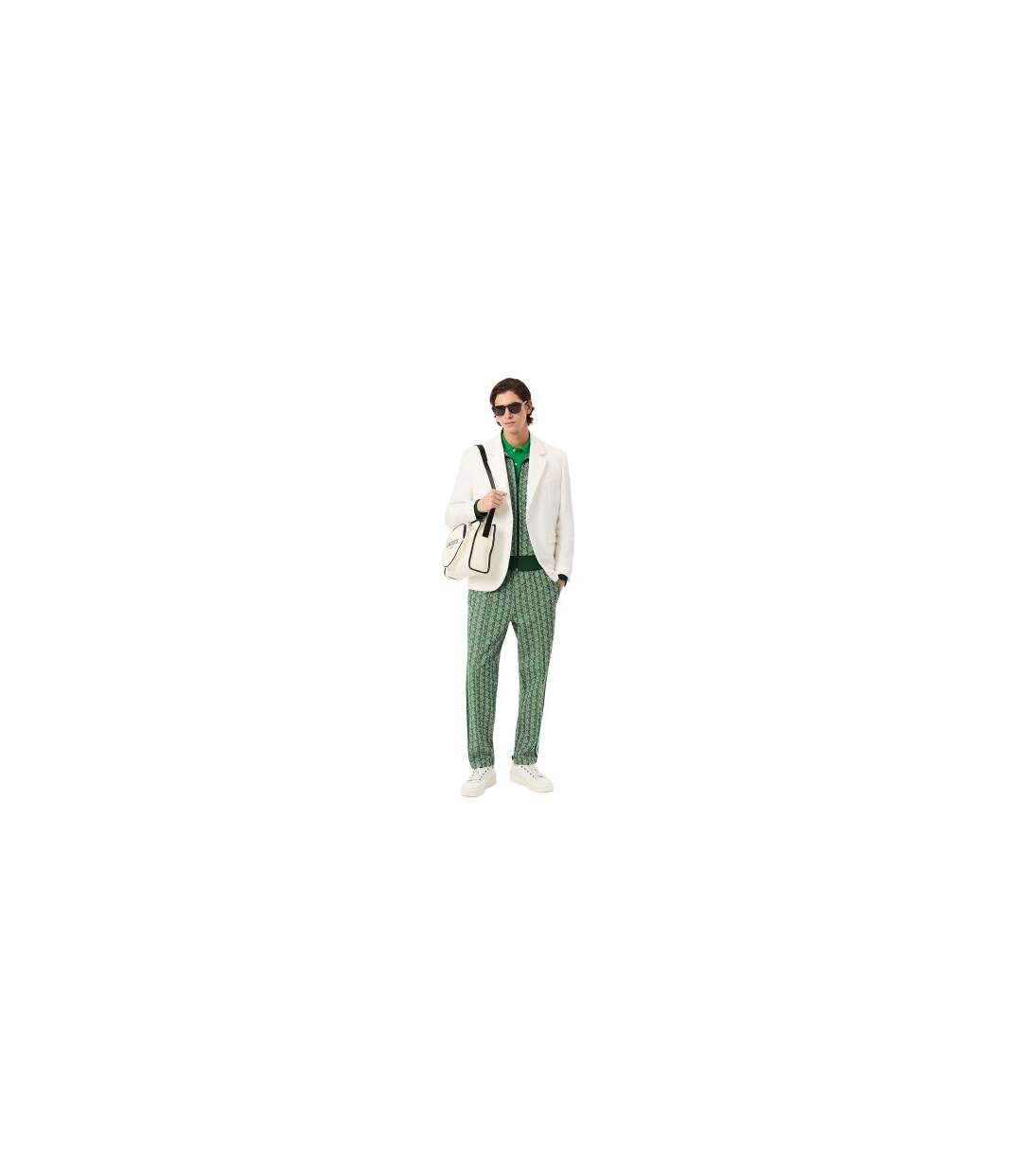 Polo L.12.12 Homme Vert Lacoste-1
