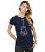 Disney - T-shirt COCO GUITAR PATTERN - Femme (Bleu marine) - UTBI14297-2
