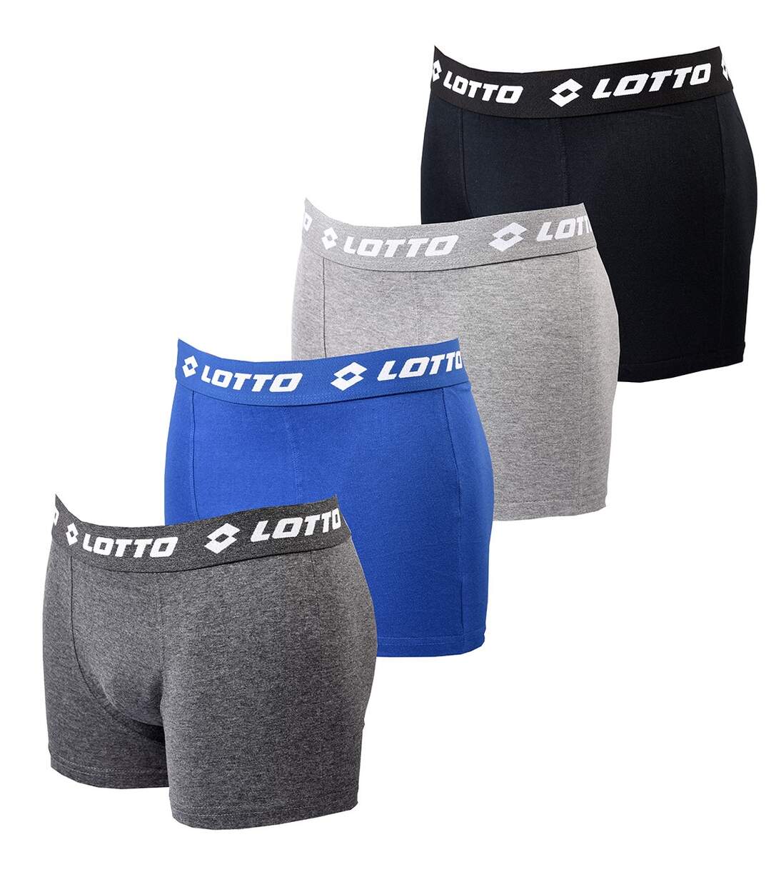 Boxer homme LOTTO Pack de 4 Boxers 0614