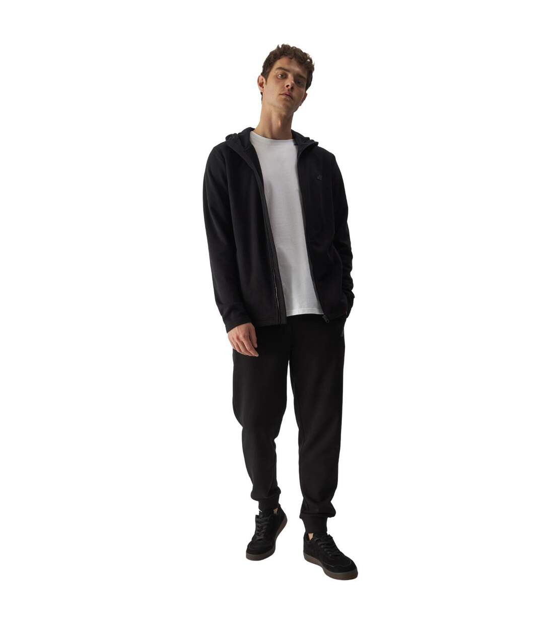 Veste À Capuche M290 Homme Noir 4F-4