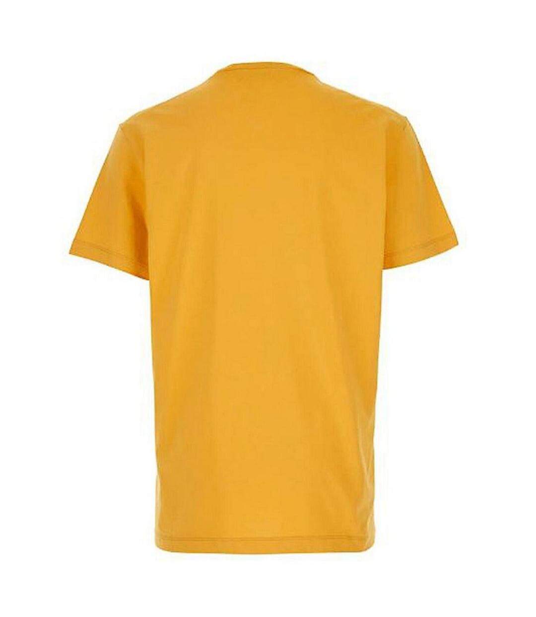 T-shirt Motif/style Grande Icône Adulte Jaune Noir DSquared2-2