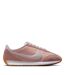 Womens/ladies Waffle Debut Suede Wedge Trainers Pink Nike-1