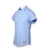 Chemise homme manches courtes de couleur bleu