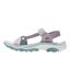 Womens/ladies Contrast Sandals Powder Lilac Ice Green Regatta-3