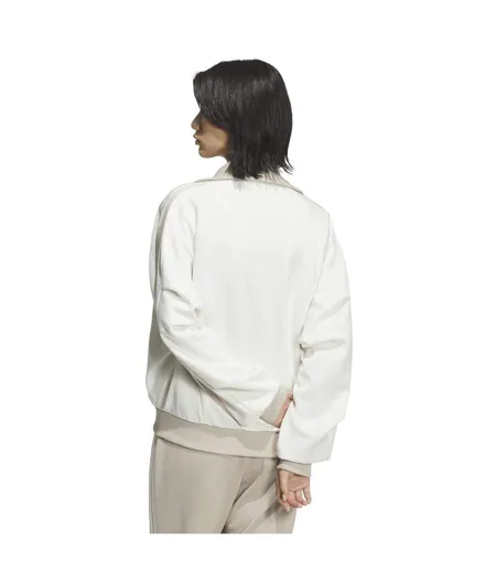 Mens Relaxed Fit Track Top Off White Adidas